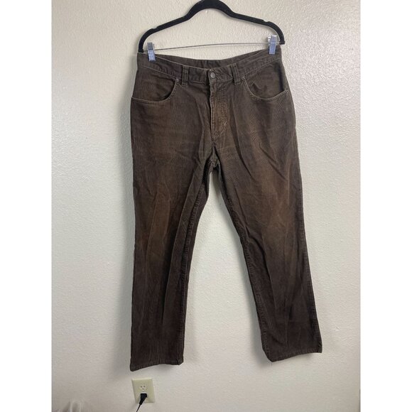Patagonia Organic Cotton Brown Corduroy Pants Men size 33 Classic 31" - Picture 16 of 16